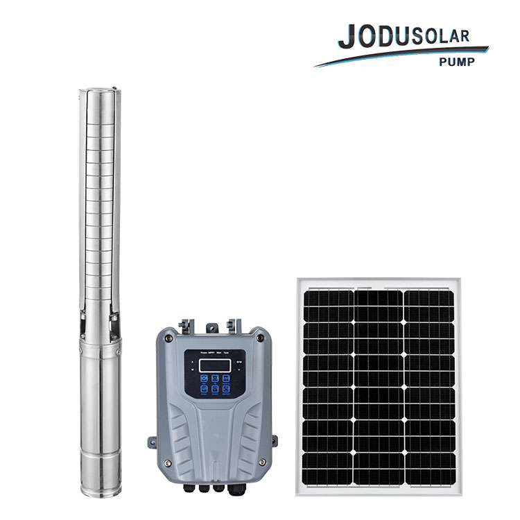 3-palčna AC/DC 750W-1100W SOLARNA ČRPALKA S PLASTIČNIM TEČARJEM